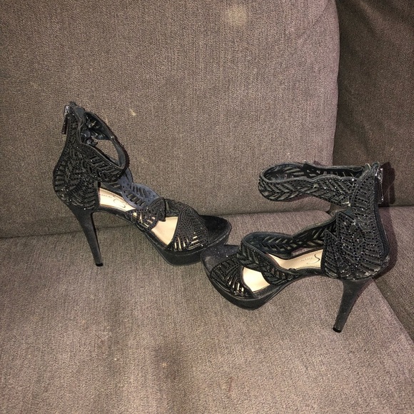 Jessica Simpson Bonilynn black heels. - Picture 2 of 6